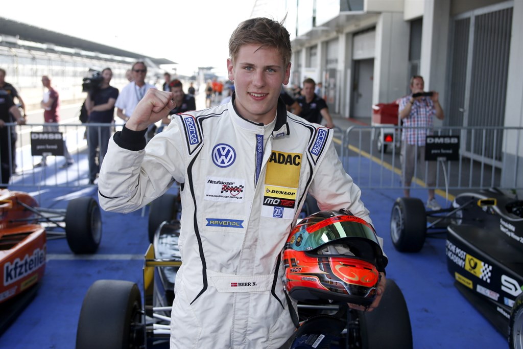 Nicolas Beer er rykket videre til engelsk motorsport.